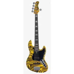 Comparateur de prix : Sire Marcus Miller V7 New Gen 5-String Yellow Swirl basse électrique