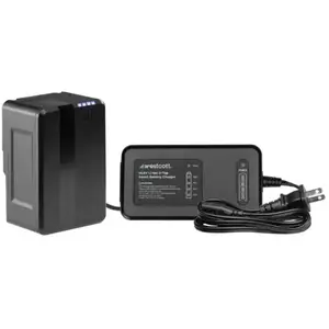 Westcott Kit batterie Mini V-Mount 14.8v I 95Wh + ChargeurVendu parmiss-numerique