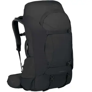 Osprey - Sac de trekking - Farpoint Trek 55 Black  en Nylon - Noir pas cher