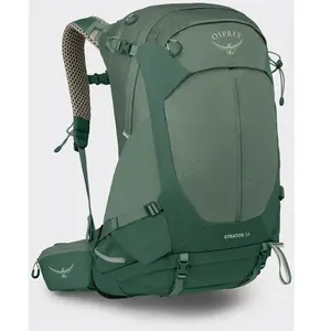 Osprey - Sac de randonnée journée - Stratos 34 Pine Leaf  en Nylon - V... pas cher