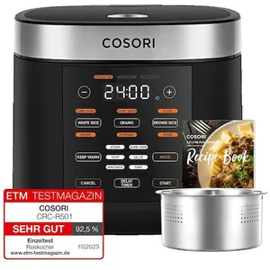 Comparateur de prix : Cuiseur à riz électrique Cosori 1,8 L avec 17 programmes pour 1 à 10 personnes
