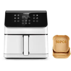 COSORI Friteuse sans huile Premium II Chef Edition 6.2 litres blanc + ...