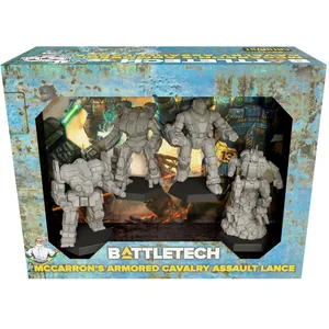 Comparateur de prix : Catalyst Game Labs BattleTech | Miniatures | McCarrons Armored Cavalry Assault Lance | Expansion | Miniature Game Ages 14+