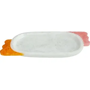 Jonathan Adler - Plateau Mustique - Blanc - Acrylique - Designer Jonat...Vendu parmade-in-design