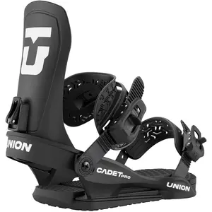 Union - Fixations de snowboard all-mountain freestyle - Cadet Pro Blac... pas cher
