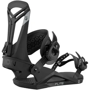 Union - Fixations de snowboard freestyle - Flite Black pour Homme en A... pas cher