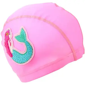 Comparateur de prix : Bling2O Mermaid Swim Cap Bonnet de Natation pour Enfant Plus de 3 Ans