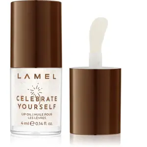 LAMEL Celebrate Yourself huile à lèvres à paillettes teinte 01 4 ml pas cher