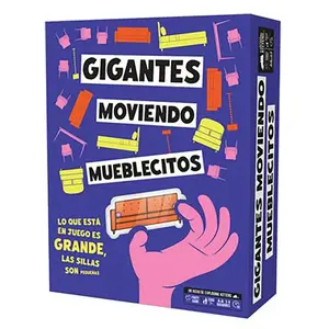 Asmodee Jeu De Société Gigantes Moviendo Mueblecitos pas cher