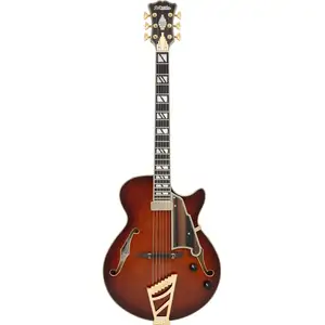 D'Angelico D'Angelico Excel SS Soho Amaretto Burst guitare hollow body avec housseVendu parbax-music