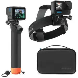 Comparateur de prix : GoPro Go Pro - Accessoires pour caméra - Kit Aventure 3.0 - Noir