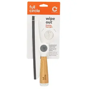 Comparateur de prix : Full Circle Home Essuie-glace WIPE OUT - Produits de Nettoyage - Raclette à vitre - Bambou - Durable