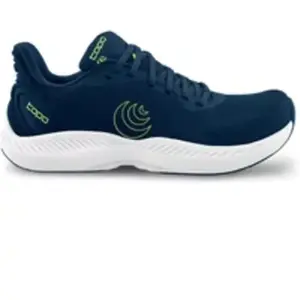 TOPO ATHLETIC Fli-Lyte 6 Chaussure de running sans stabilisateurs Hommes - bleu foncé, jaune lemon, Taille 45 pas cher