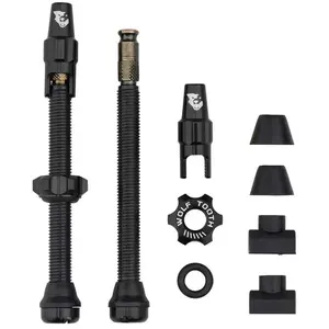 Valves tubeless wolf tooth avec clik valve noir pas cher