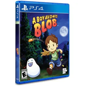 Playstation Games Ps4 A Boy And His Blob Import pas cher