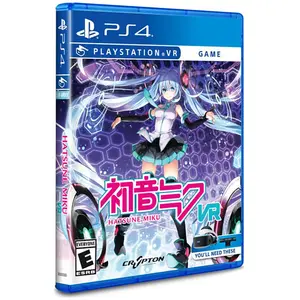 Playstation Games Ps4 Hatsune Miku Vr Import pas cher