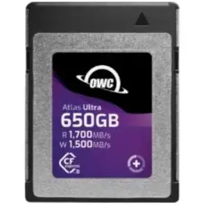 OWC Atlas Ultra CFexpress 2.0 Type B Carte mémoire 650GB