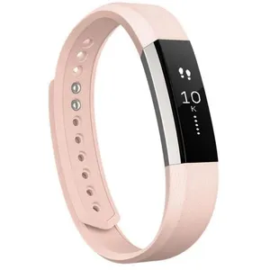Bracelet Fitbit Alta en Cuir Rose Blush Large pas cher