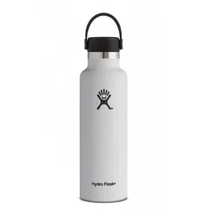 Comparateur de prix : Gourde Hydro Flask bouchon Flex Cap 21 oz - blanc/noir - TU