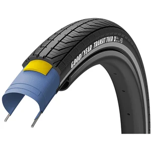 Pneu Goodyear Transit Tour 700x50 Rigide Noir avec Réflecteurs Reflex pas cher