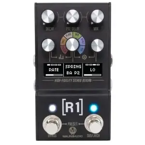 Walrus Audio Mako Series MKII R1 pédale de réverbe haute fidélité