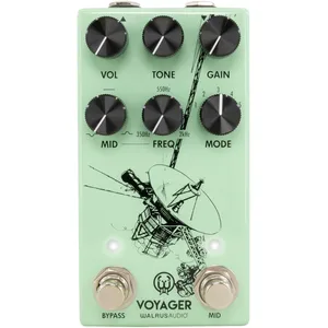 Comparateur de prix : Walrus Audio Voyager MKII Pédale d'overdrive pré-amplifiée, écume de mer