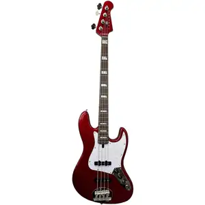 Lakland Skyline 44-60 Custom Candy Apple Red Gloss basse électriqueVendu parbax-music