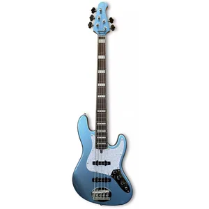 Lakland Skyline 55-60 Lake Placid Blue Gloss basse électrique 5 cordesVendu parbax-music
