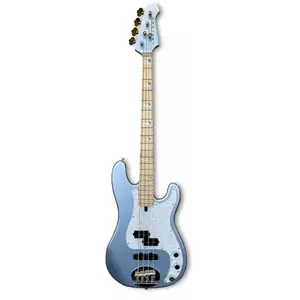 Lakland Skyline 44-64 Custom Ice Blue Metallic Gloss basse électriqueVendu parbax-music