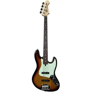 Lakland Skyline 44-60 Three Tone Sunburst Gloss basse électriqueVendu parbax-music
