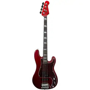 Lakland Skyline 44-64 Custom Candy Apple Red Gloss basse électriqueVendu parbax-music