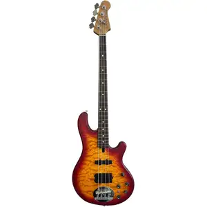 Lakland Skyline 44-02 Deluxe Quilt 4 Cherry Sunburst Satin RWVendu parbax-music