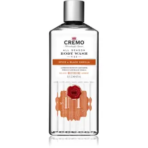 Comparateur de prix : CREMO - Gel douche épices et vanille noire 473ml OS