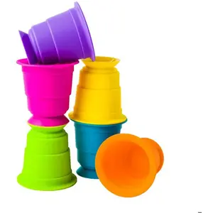 Comparateur de prix : Fat Brain Toy Co. Jeu d'éveil Tomy Suction Kupz 6 gobelets ventouse