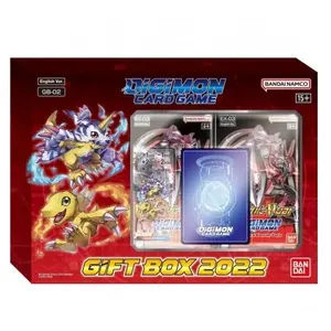 Comparateur de prix : DIGIMON CARD GAME JCC - Gift Box 2  EN (11/22)  - Bandai Jeu de cartes  - JCCBAN065 