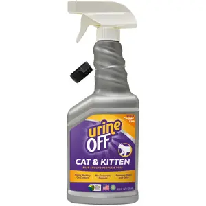 Comparateur de prix : Destructeur d'odeur urine off chats et chatons spray 500 ml