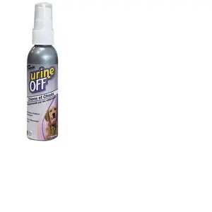 Comparateur de prix : Hygiène Chiens & Chiots - Destructeur d'odeur Urine Off Spray de voyage - 118 ml