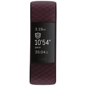 FITBIT Charge 4 - Bracelet connecté (NFC) - Rosewood pas cher