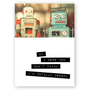 Warm Human - (Robots) I Hope You Don't Think I'm Totally Creepy pas cher