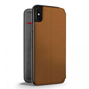 Twelve South Étui de téléphone portefeuille SurfacePad iPhone X - Brun
