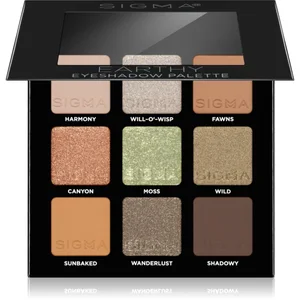 Sigma Beauty Eyeshadow Palette - Earthy for Women 0.032 oz Eye ShadowVendu paramazon