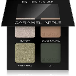 Comparateur de prix : Eyeshadow Quad - Caramel Apple by SIGMA for Women - 0.14 oz Eye Shadow