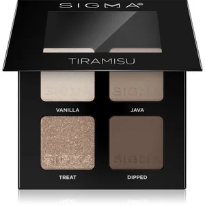 Sigma Beauty Quad palette de fards à paupières teinte Tiramisu 4 g pas cher