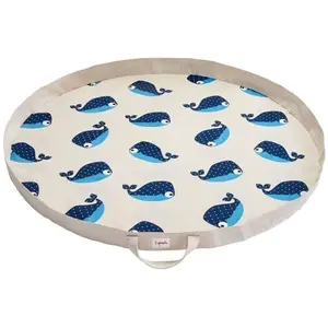 Tapis de jeu baleine - 3 Sprouts - Mixte - A partir de 18 mois - Beige et bleu pas cher