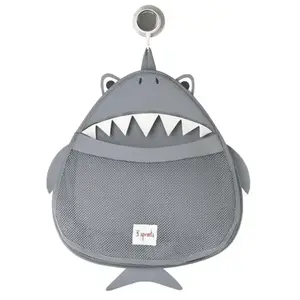 3 Sprouts Filet de rangement jouets de bain Requin pas cher