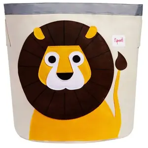 Sac à jouets Lion 3 Sprouts Jaune pas cher