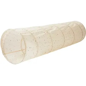 Tunnel de jeu 3 Sprouts Beige 1,80x0,46 m 107-026-004
