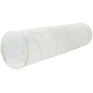 Tunnel de jeu myrtilles 3 Sprouts Blanc 1,80x0,46 m 107-026-001