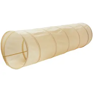 Tunnel de jeu 3 Sprouts Beige 1,80x0,46 m 107-026-003