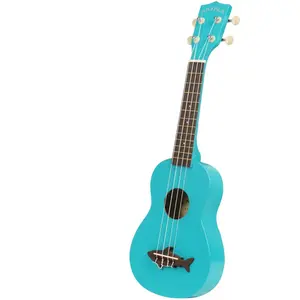 Kala Makala Shark Bleu Mk-Ss-Blu (+ Housse) - Ukulele Soprano pas cher